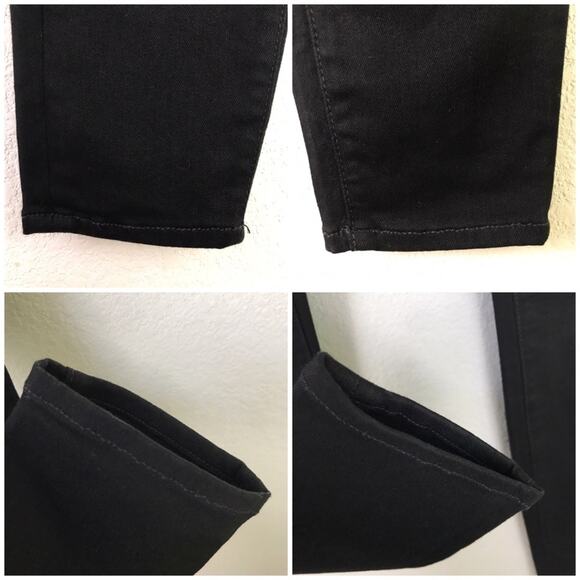 AYR Skinny Jeans Minimalist 9" Rise Made in USA Fall Winter Denim Stretch 24 - Picture 7 of 10